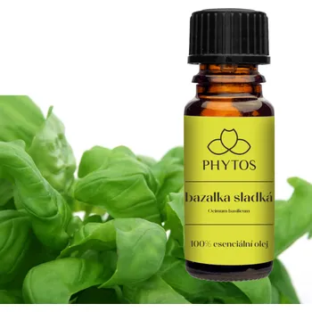 Vonný olej Phytos Bazalka sladká 100% esenciální olej 500 ml