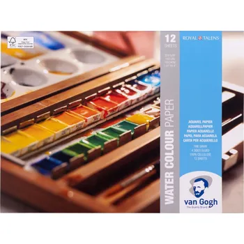 Umělecký papír Akvarelové pohlednice Van Gogh 10,5x15 cm