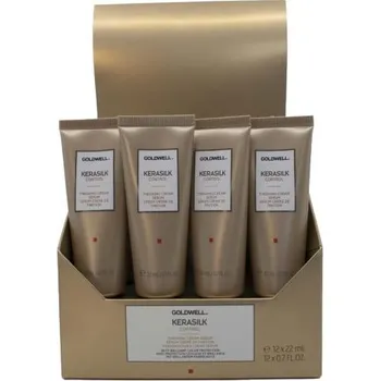 Vlasová regenerace Recenze Goldwell Kerasilk Control Finishing Cream Serum 12x 22 ml