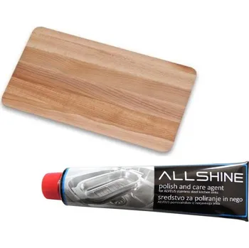 podložka do dřezu Alveus prkénko + čistič dřezů 150 ml