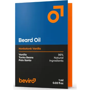 Péče o vousy Beviro olej na vousy Honkatonk Vanilla Objem: 1 ml