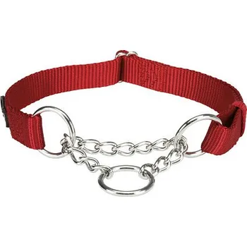 Obojek pro psa Trixie Nylonový polostahovací obojek PREMIUM - červená Velikost: M-L:35-50cm/20mm