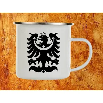 Plechový hrnek plecháček Slezská orlice (Moon River)