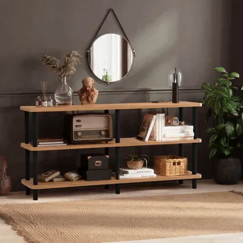 Knihovna ASIR Regál RACA borovice atlantic černá