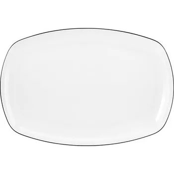 Podnos 35 x 24 cm LIDO BLACK LINE, černá, Seltmann Weiden ▪ Kč 1270 ️ - Luxurytable.cz Seltmann Weiden