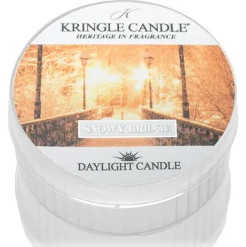Svíčka Kringle Candle Snowy Bridge čajová svíčka 42 g