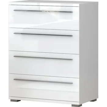 Komoda Malá zásuvková komoda Tiana - bílá