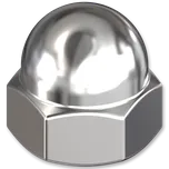 Matice uzavřená M16 ZB DIN 1587, 6