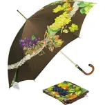 Ručně šitý dámský deštník s šátkem (Luxusní deštník PASSOTI)