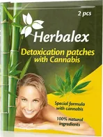 Herbalex detoxikační náplast s konopím 2 ks