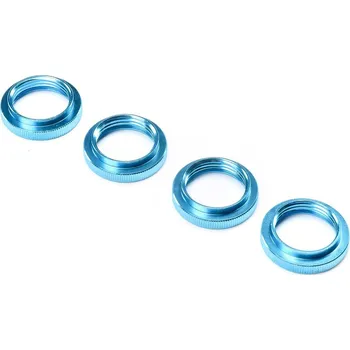 RC vybavení Losi stavěcí matice tlumiče hliník, modrá (4): SBR 2.0