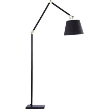 Stojací lampa ZYTA FLOOR LAMPBODY BK/GO