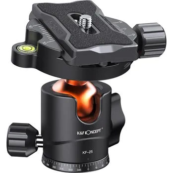 Profesionální kulová hlava K&F Concept BH-25 (kompaktní stativová hlava s nosností až 8kg KF31.029v3)