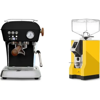 Set domácích spotřebičů Ascaso Dream PID, Dark Black + Eureka Mignon Specialita, CR…