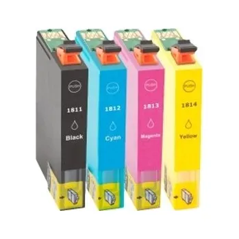 Epson T1816 CMYK set 4ks XL kompatibilních ink.náplní