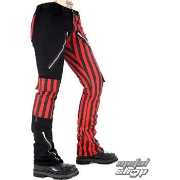 Pánské kalhoty kalhoty pánské Black Pistol - Freak Pants Stripe (Black/Red) - B-1-21-319-04