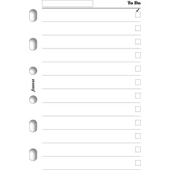 Kancelář Filofax nezapomeň A7 To Do List