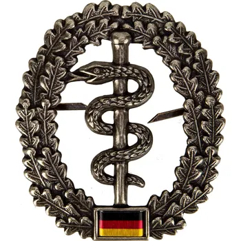 ARMÁDNÍ ORIGINÁL BW BUNDESWEHR Odznak na baret BW (Bundeswehr) SANITÄTSTRUPPE