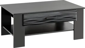 Konferenční stolek Halmar Blade 4 105 x 65 cm černý/Sahara