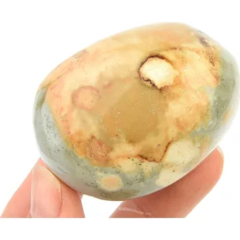 Přírodní kámen Pestrý jaspis hladký kámen (139g)