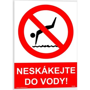 Neskákej do vody! Plast 210 x 297 mm (A4) tl. 2 mm - Kód: 04781