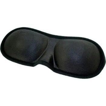 Škraboška na spaní KiK 3D maska na spaní černá