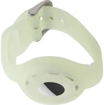 Pouzdro na mobilní telefon Silikonový obal ve stylu obojku pro AirTag - menší - svítící ve tmě