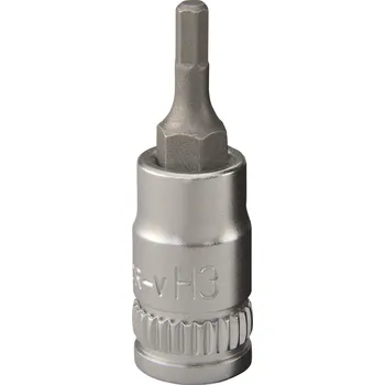 Gola hlavice Hlavice 1/4" zástrčná Imbus 3mm NAREX 443001025