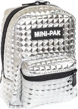 Městský batoh Happy Spirit Minibatůžek na ruku stříbrný