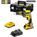 Aku bezuhlíkový sádrokartonářský šroubovák 18V XR 2,0Ah Li-Ion DCF620D2 DeWALT