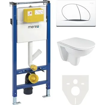 WC sada Mereo WC komplet pro sádrokarton s příslušenstvím, MM02SETR