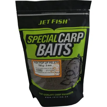 Návnadová surovina JetFish Jet Fish Pelety FISH POP UP 3 mm 700g