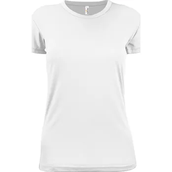 Dámské tričko Dámské funkční triko Montana sportovní bílé M