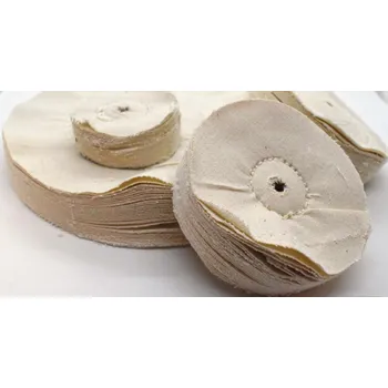 Brusný kotouč Leštící kotouč tuhý BRUKO 180mm- nerez, ocel, hliník