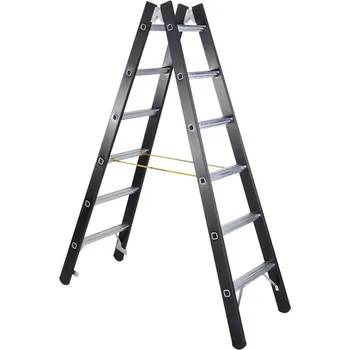 Žebřík Z600 SL Stojací žebřík oboustranně schůdný 1,50 m