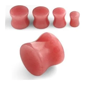 Piercing Plug do ucha - rodonit (6 mm)