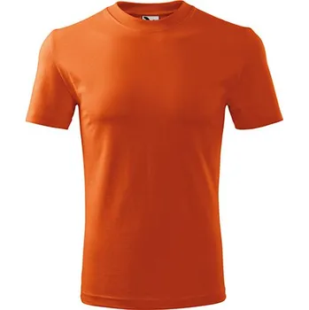 Pánské tričko MALFINI Tričko unisex Heavy oranžová XL