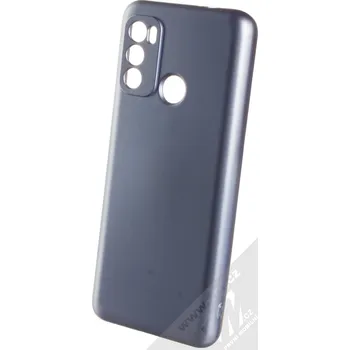 Pouzdro na mobilní telefon 1Mcz Metallic TPU ochranný kryt pro Motorola Moto G60 modrá (blue)