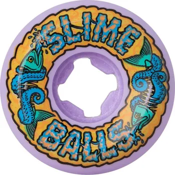 Kolečko na skateboard SLIME BALLS kolečka - 54mm Fish Balls Speed Balls Purple 99a (129767) velikost: 54mm/99A