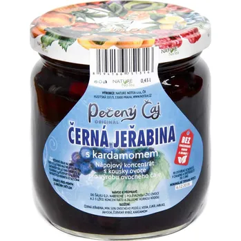 Nápoj Pečený čaj - Černá jeřabina s kardamomem 430ml