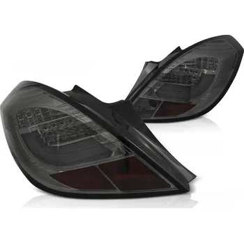 Zadní světlomet Tuning Tec Zadní světla LED LIGHTBAR Opel Corsa D 2006-2010 3dv. kouřová
