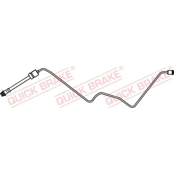 Brzdová hadice Brzdová hadice QUICK BRAKE 96.015