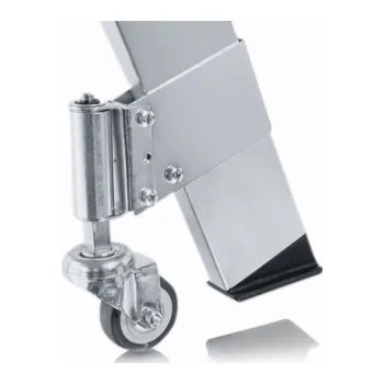 Žebřík 4 řiditelná kolečka s brzdami pro Z600 Sklápěcí schůdky| 41929