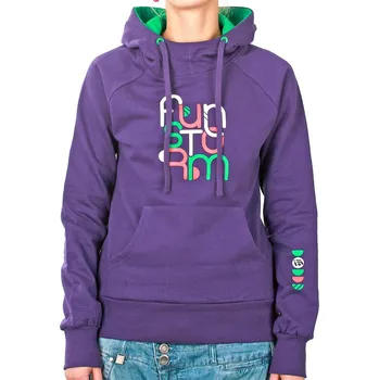 Dámská mikina mikina s kapucí dámské - Rica - FUNSTORM - 27 VIOLET - XS