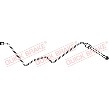 Brzdová hadice Brzdová hadice QUICK BRAKE 96.016