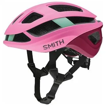 Cyklistická přilba Cyklistická helma Smith TRACE MIPS Matte Flamingo/Merlot velikost S