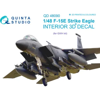 Plastikový model Quinta studio 1/48 F-15E Strike Eagle 3D-Printed...