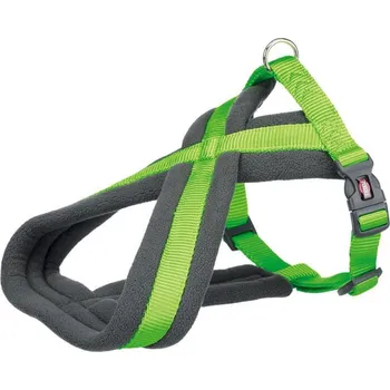 Postroj pro psa Trixie Premium zelený 50-90cm/25mm (M-L)