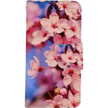 Pouzdro na mobilní telefon Pouzdro iPhone SE 2022 knížkové Sakura (kryt neboli obal na iPhone SE 2022)