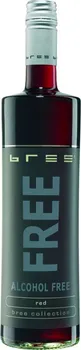 Víno Bree Free Red nealkoholické víno, 0,75 l